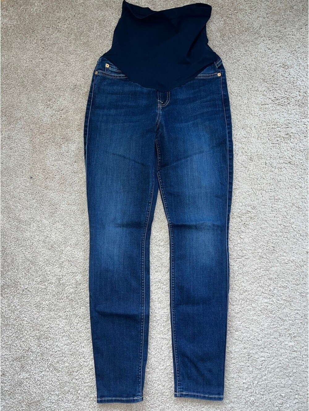 maternity 7 for All Mankind Secret Fit Belly skinny jeans 26